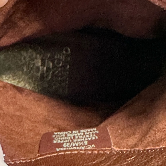 VINCE CAMUTO Andrissa ruched Red leather woman dress 3" Stiletto dress boot 8.5 - Picture 13 of 16